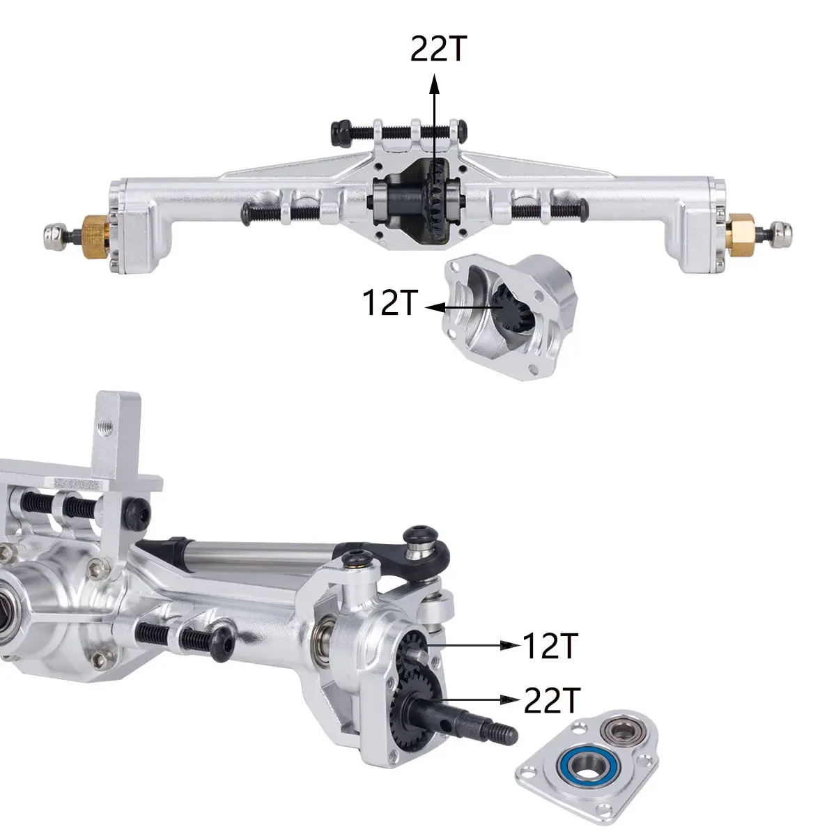 Aluminum CNC Portal Axles +10m - Rc Hobby Products review and price