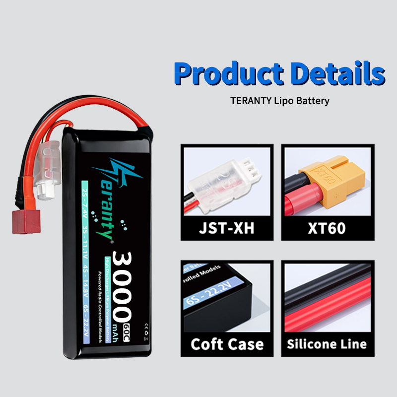 TERANTY 2S 3000mAh Lipo Batter - Rc Hobby Drone review and price