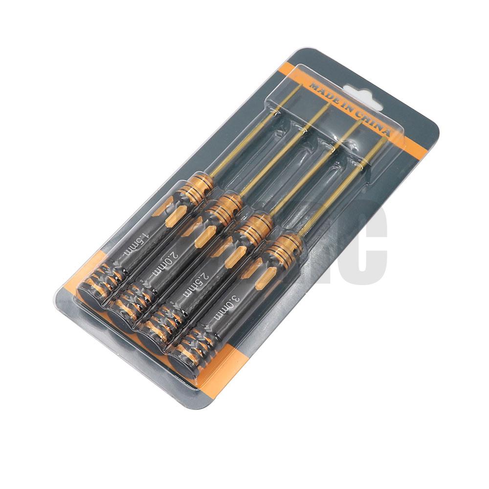 Ajrc 4pcs/set Titanium Plating - Rc Hobby Electric Screwdriver review and price