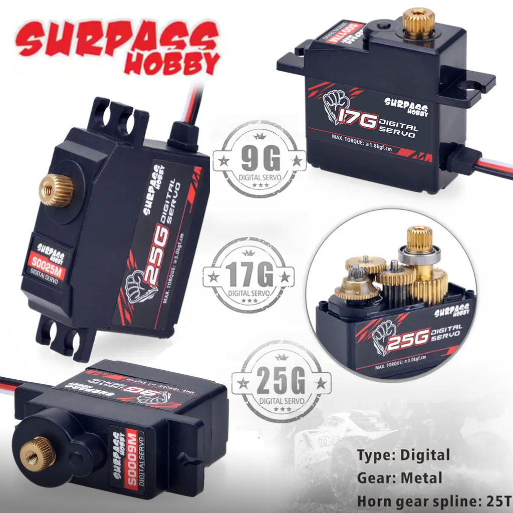 4PCS SURPASS Hobby Waterproof  - Rc Hobby Online review and price