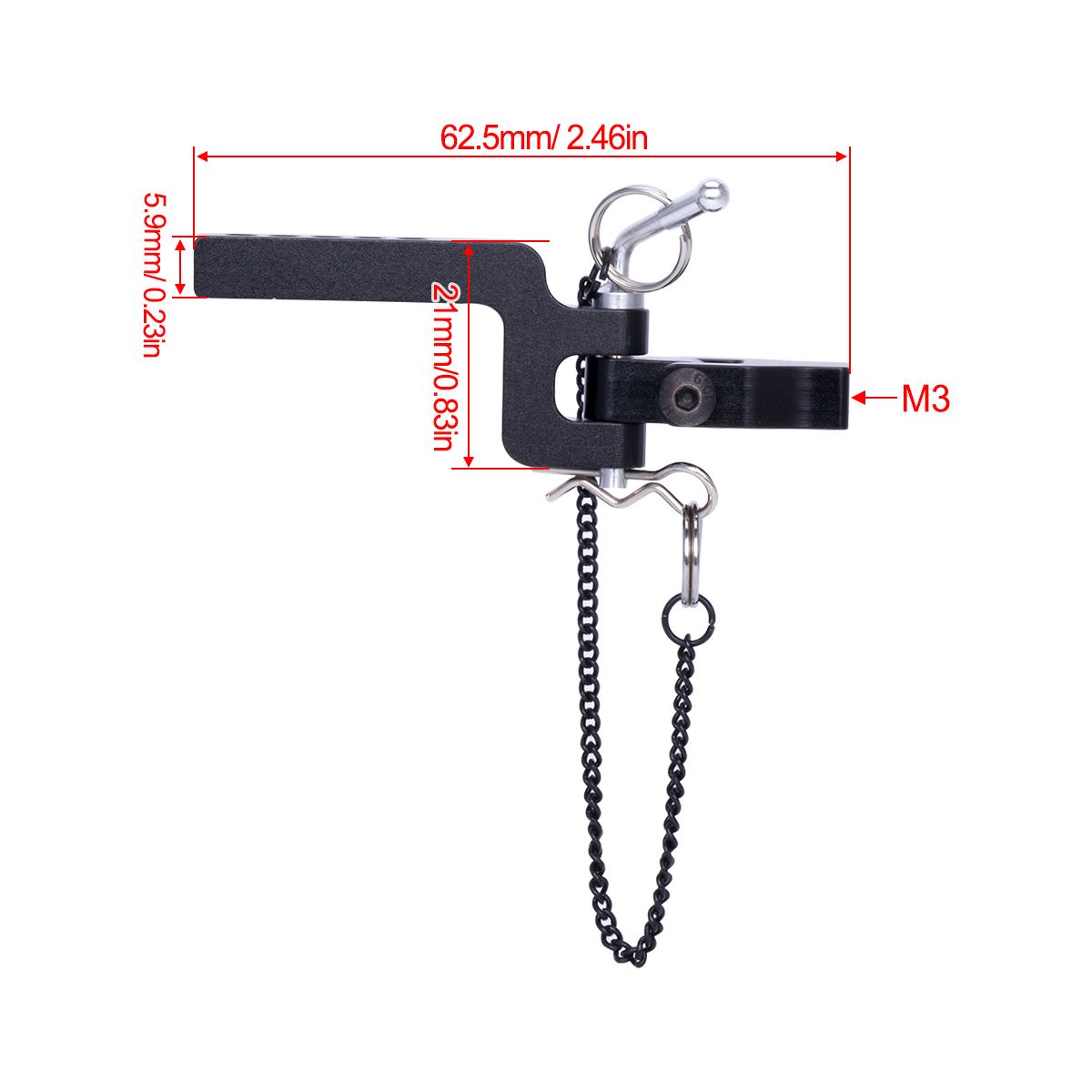 CNC Trailer Hook Rescue Access - Rc Crawler 4X4 review and price