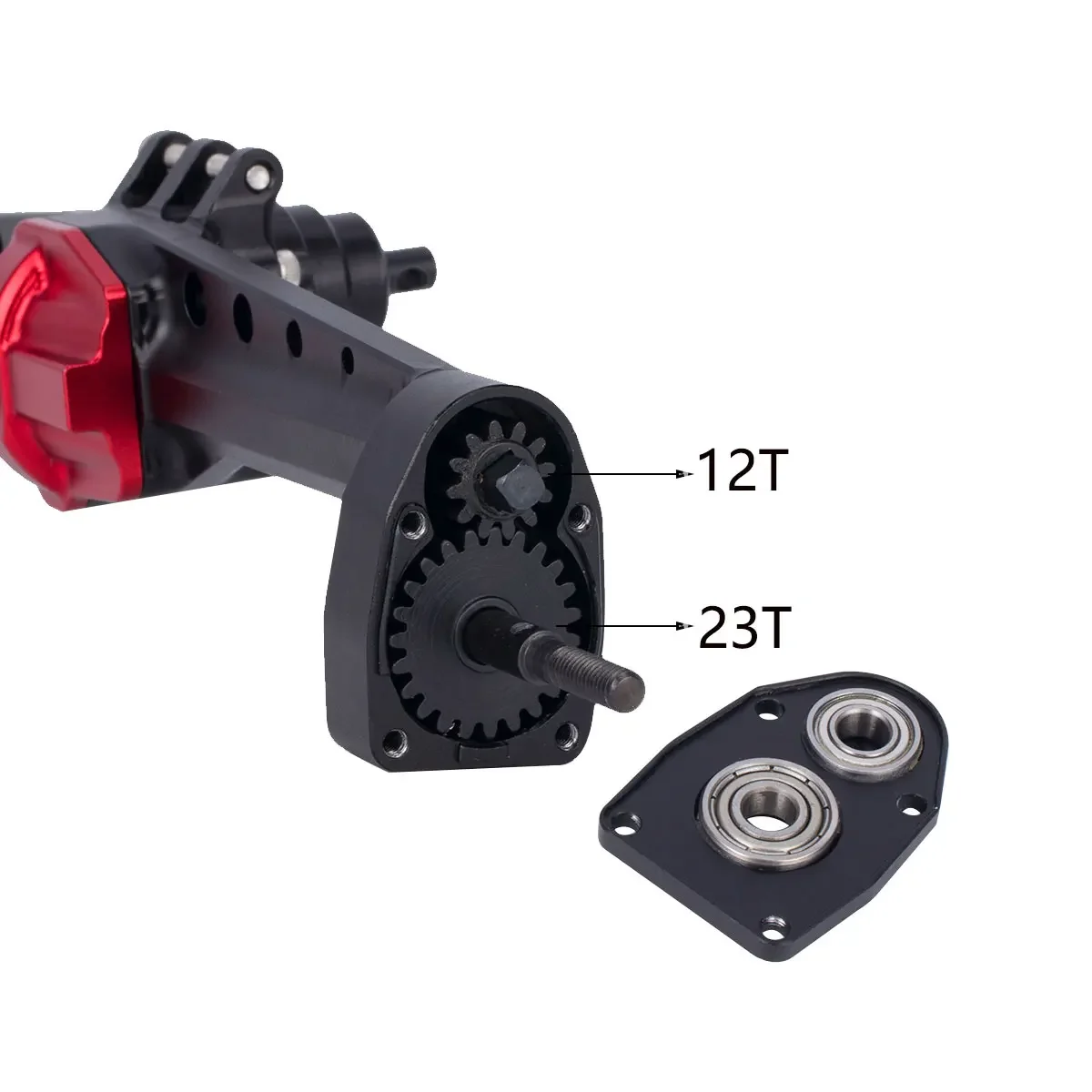 CNC Aluminum SCX10 III Front R - Rc Hobby Products review and price