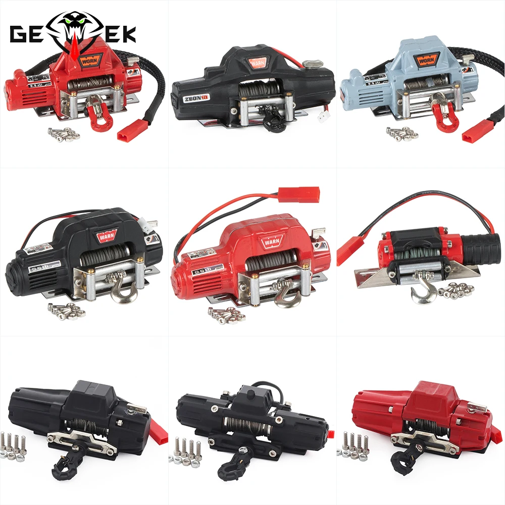 Scale Metal Winch and Wireless - Rc Crawler 4X4 review and price