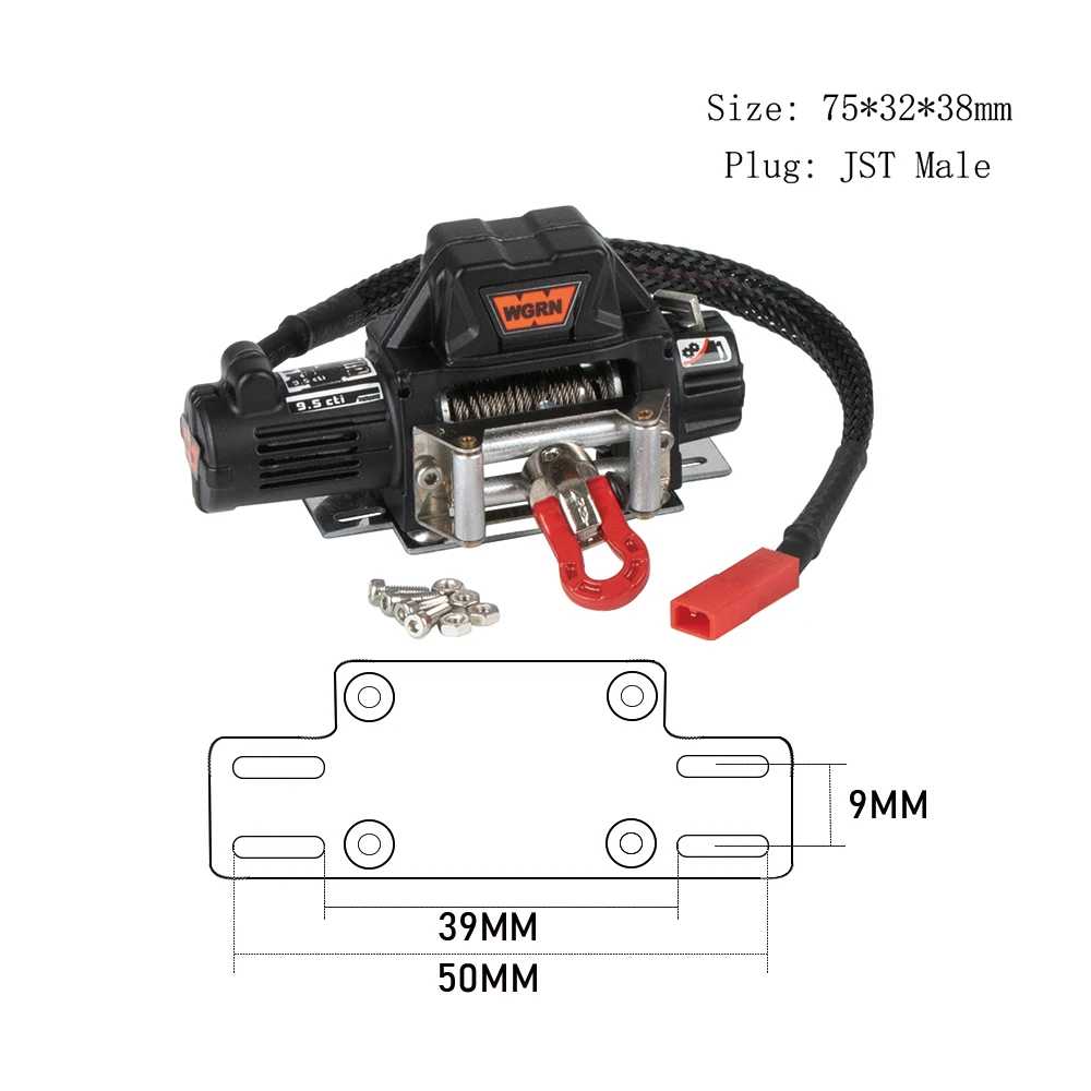 Scale Metal Winch and Wireless - Rc Crawler 4X4 review and price