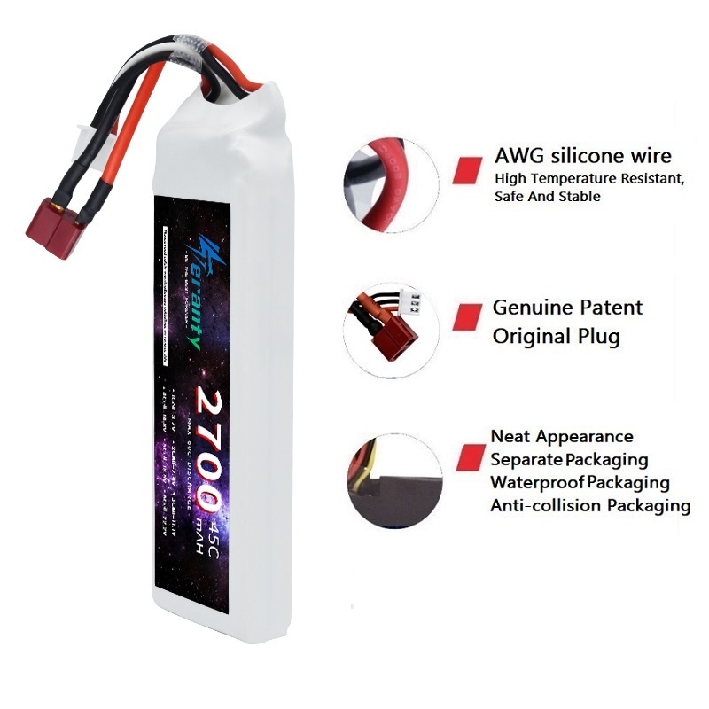 1/3PCS 2S 7.4V Lipo Battery 27 - Rc Hobby Drone review and price