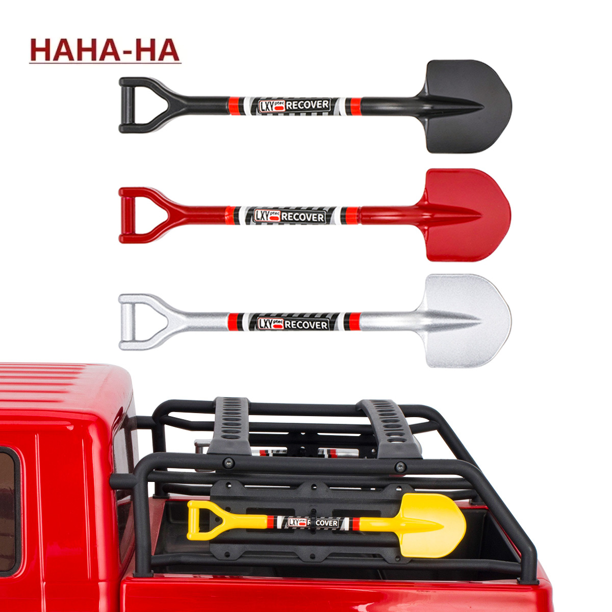 Simulated Metal Shovel Decorat - Rc Crawler 4X4 review and price
