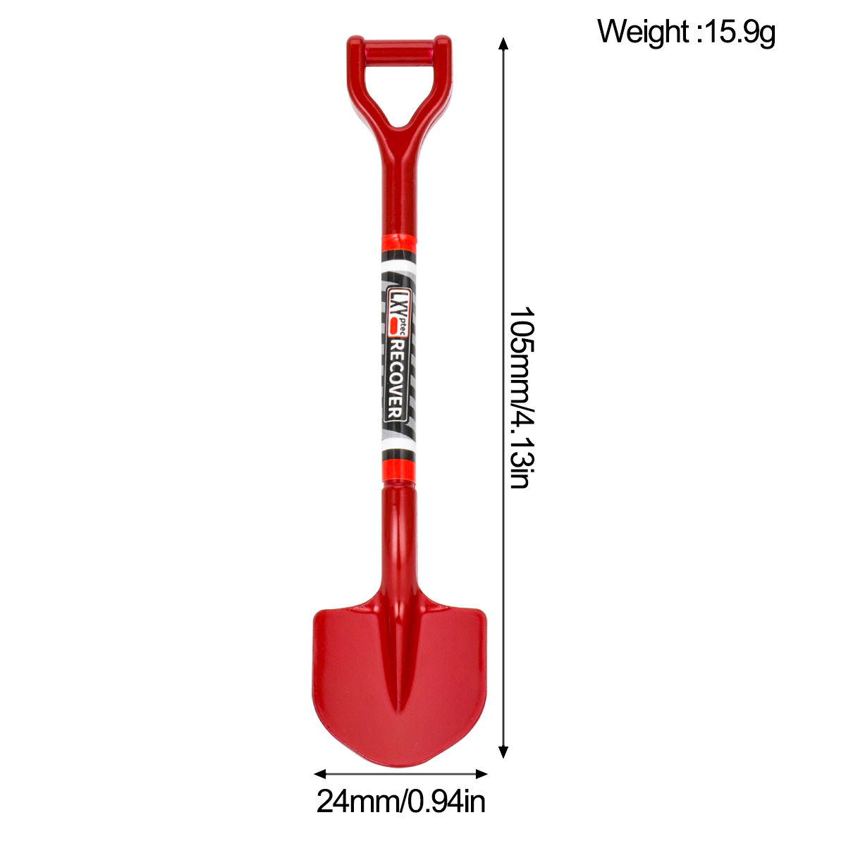 Simulated Metal Shovel Decorat - Rc Crawler 4X4 review and price
