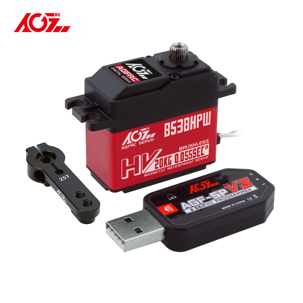 AGFRC Servo B53BHPW HV Super S - Rc Hobby Products review and price