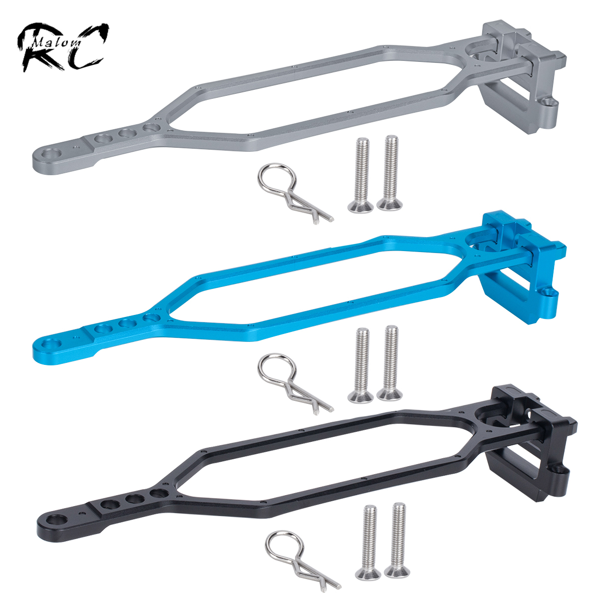 CNC Aluminum Hold Down Battery - Rc Crawler 4X4 review and price