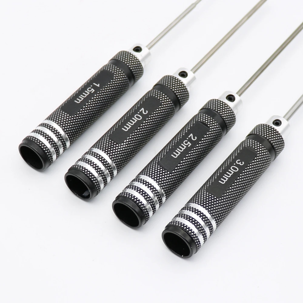 4PCS 1.5/2/2.5/3.0mm Black Hex - Rc Hobby Electric Screwdriver review and price