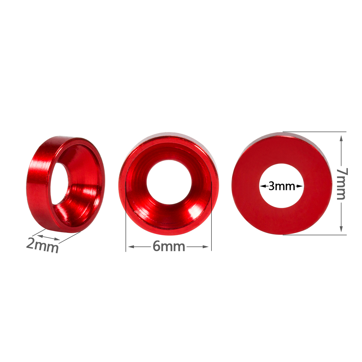 Aluminum Alloy M3 Anodized Cou - Rc Crawler 4X4 review and price
