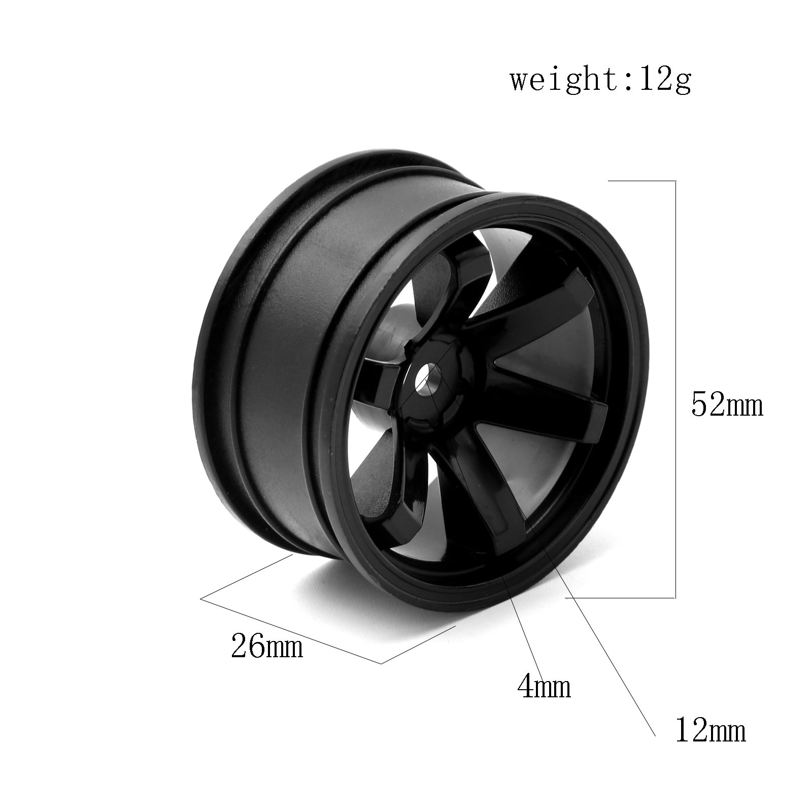 4pcs  Plastic Wheel Hub RC Rac - Rc Hobby Products review and price