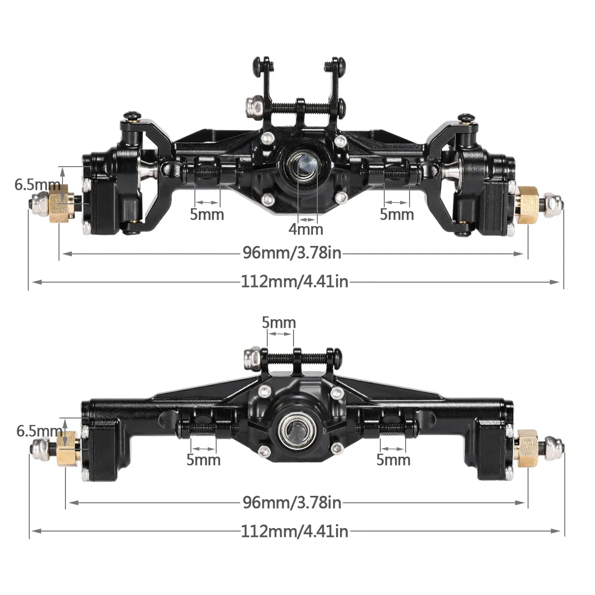 TRX4M Aluminum Front Rear Port - Rc Hobby Products review and price