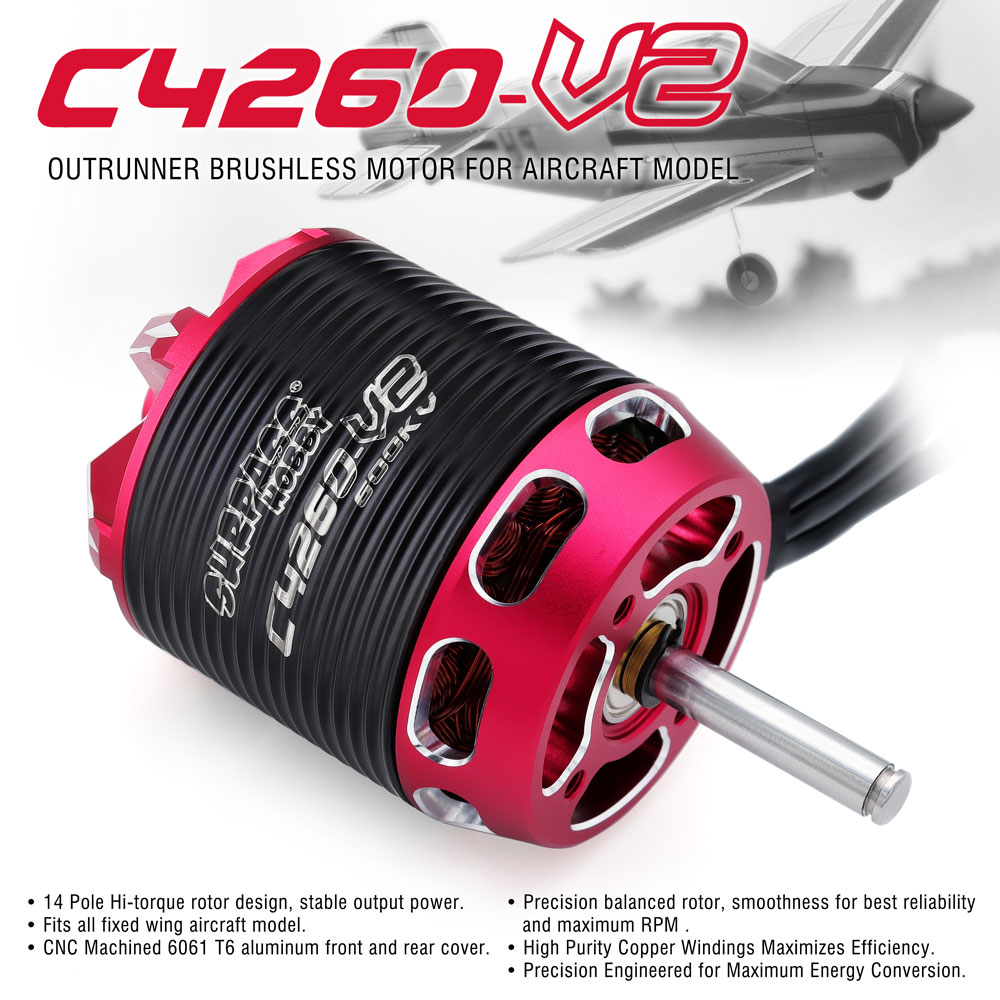 SURPASS HOBBY C4240 750KV/850K - Rc Hobby Online review and price