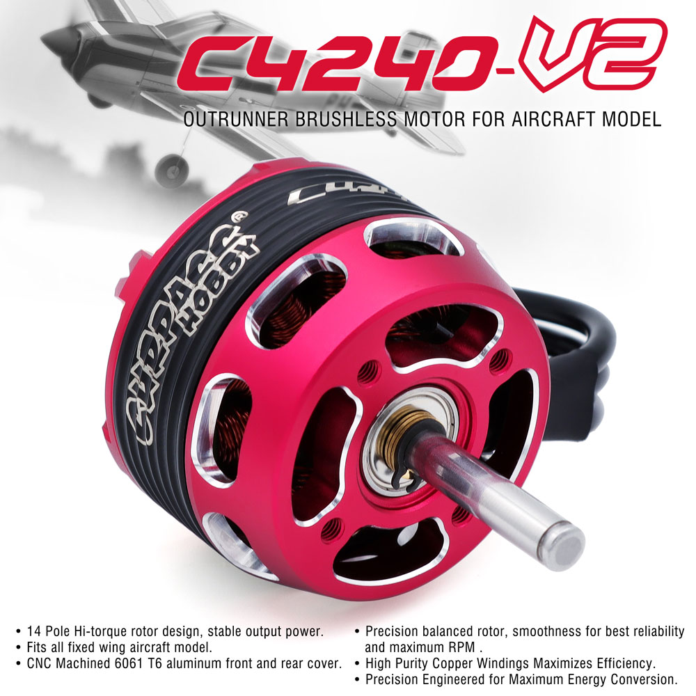 SURPASS HOBBY C4240 750KV/850K - Rc Hobby Online review and price