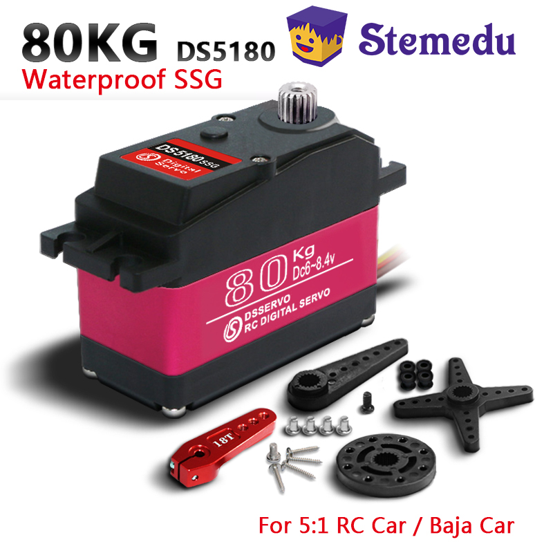 Dsservo Waterproof DS5180 80KG - Rc Hobby Products review and price